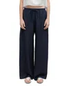 Leset Daniel Drawstring Pocket Pants In Blue