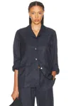Leset Daniel Jacket In Blue