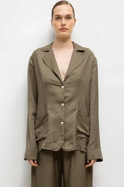 Leset Daniel Jacket In Green