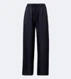 Leset Daniel Drawstring Pocket Pants Midnight In Black
