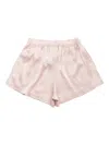 Leset Elastic-waist Shorts In Pink