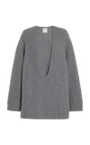 Leset Emma Wool-cashmere Sweater In Grey Melange