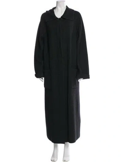 Pre-owned Leset Faux Fur Coat In Green