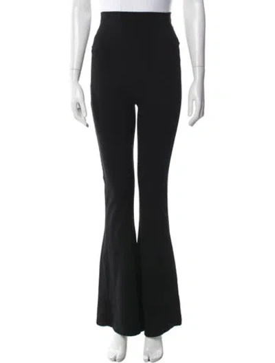 Pre-owned Leset Flared Pants In Black