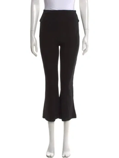 Pre-owned Leset Flared Pants In Black
