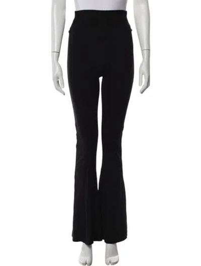 Pre-owned Leset Flared Pants In Black