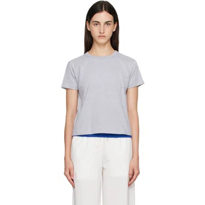 Leset Gray 'the Margo' T-shirt In Heather Grey