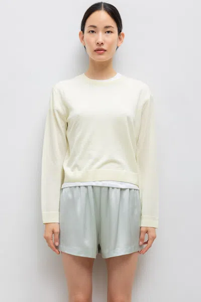 Leset James Classic Crew In Yellow