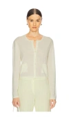 Leset James Crew Cardigan In Chapel