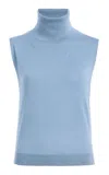 Leset James Knit Vest In Blue