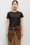 Leset James Margo Tee In Chocolate