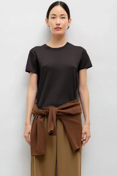 Leset James Margo Tee In Chocolate