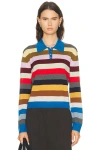 Leset James Polo Multistripe In Multi