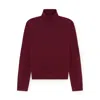 Leset James Turtleneck Sweater In Winter Red