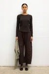 Leset Jamie Carpenter Pant In Brown
