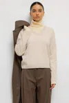 Leset Jesse V Neck Pullover In White
