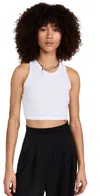 Leset Kelly Racerback Tank In White