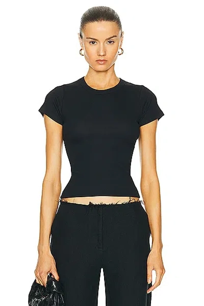 Leset Kelly Slim Fit Tee In Black