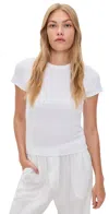 Leset Nando Slim Fit Tee In White