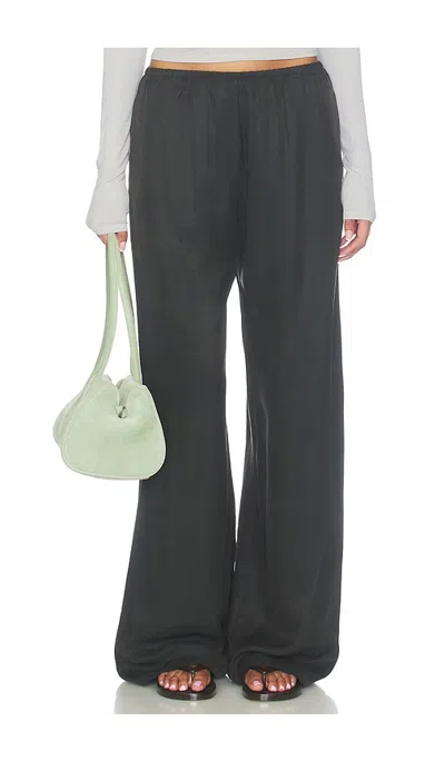 Leset Kim Pocket Pant In Black