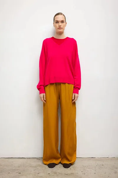 Leset Kim Pocket Pant In Brown
