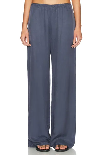 Leset Kim Pocket Pant In Blue