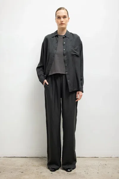 Leset Kim Pocket Pant In Black