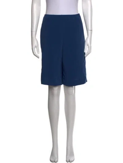 Pre-owned Leset Knee-length Shorts In Blue
