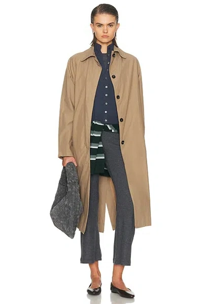 Leset Kyoto Car Coat In Brown