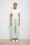 Leset Kyoto Carpenter Pant In Celery