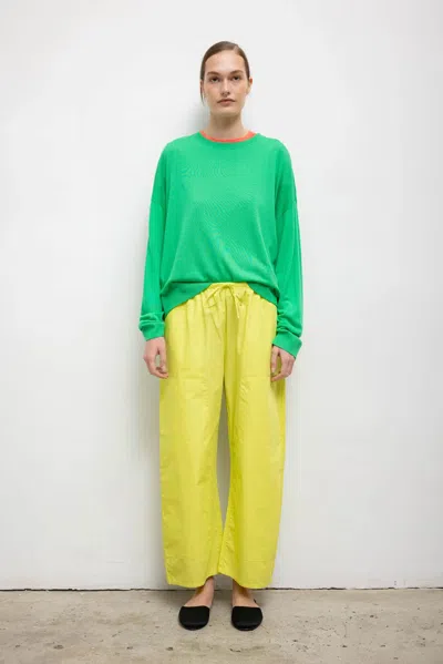 Leset Kyoto Carpenter Pant In Green