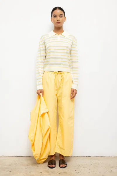Leset Kyoto Carpenter Pant In Yellow