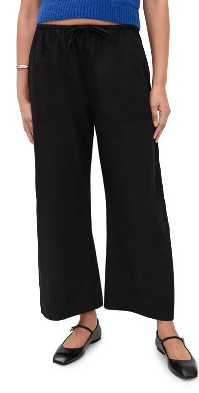 Leset Kyoto Carpenter Pants Black