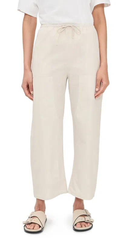 Leset Kyoto Carpenter Pants Chalk In White