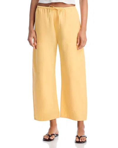 Leset Kyoto Carpenter Pants In Yellow