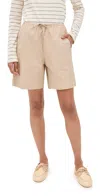 Leset Kyoto Carpenter Shorts Khaki In Neutral