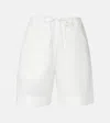 Leset Kyoto Cotton Shorts In White