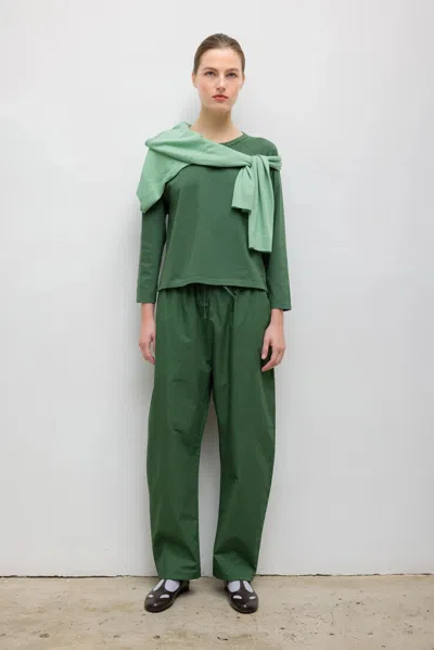 Leset Kyoto Drawstring Pant In Green