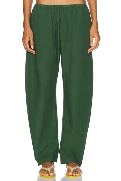 Leset Kyoto Drawstring Pant In Green