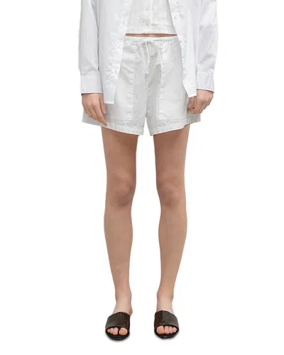 Leset Kyoto Pocket Shorts In White