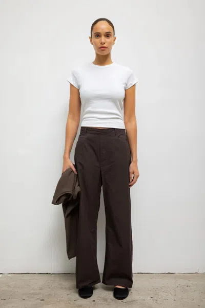 Leset Kyoto Utility Pant In Brown