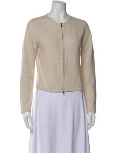 Pre-owned Leset Lambswool Crew Neck Sweater In Neutral