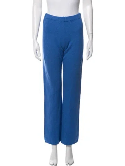 Pre-owned Leset Lambswool Sweatpants In Blue