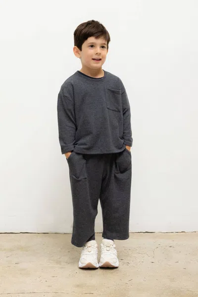 Leset Lauren Bebe Pocket Pant In Brown