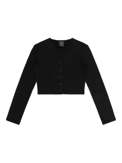 Leset Lauren Button-front Long-sleeves Cardigan
