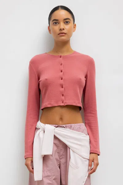 LESET LAUREN CROP CARDIGAN II