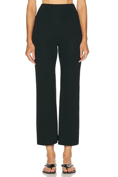Leset Lauren Crop Flare Pant In Black