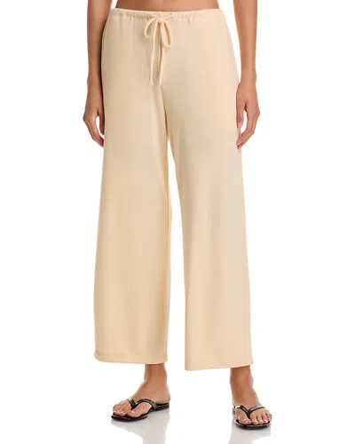 Leset Lauren Drawstring Pants In Neutral