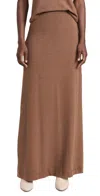 Leset Lauren High Waist Maxi Skirt Squirrel S In Squirrel