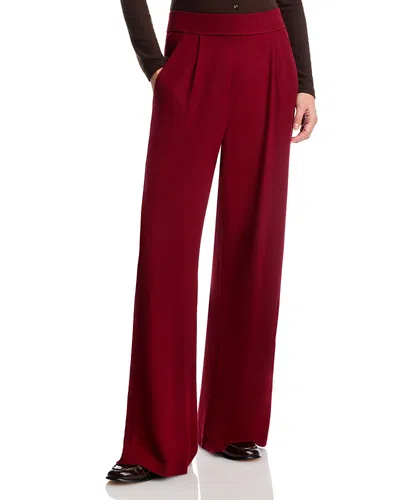 Leset Lauren Pants In Burgundy